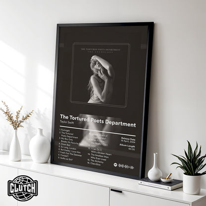 Taylor Swift 'The Tortured Poets Department' Album Poster