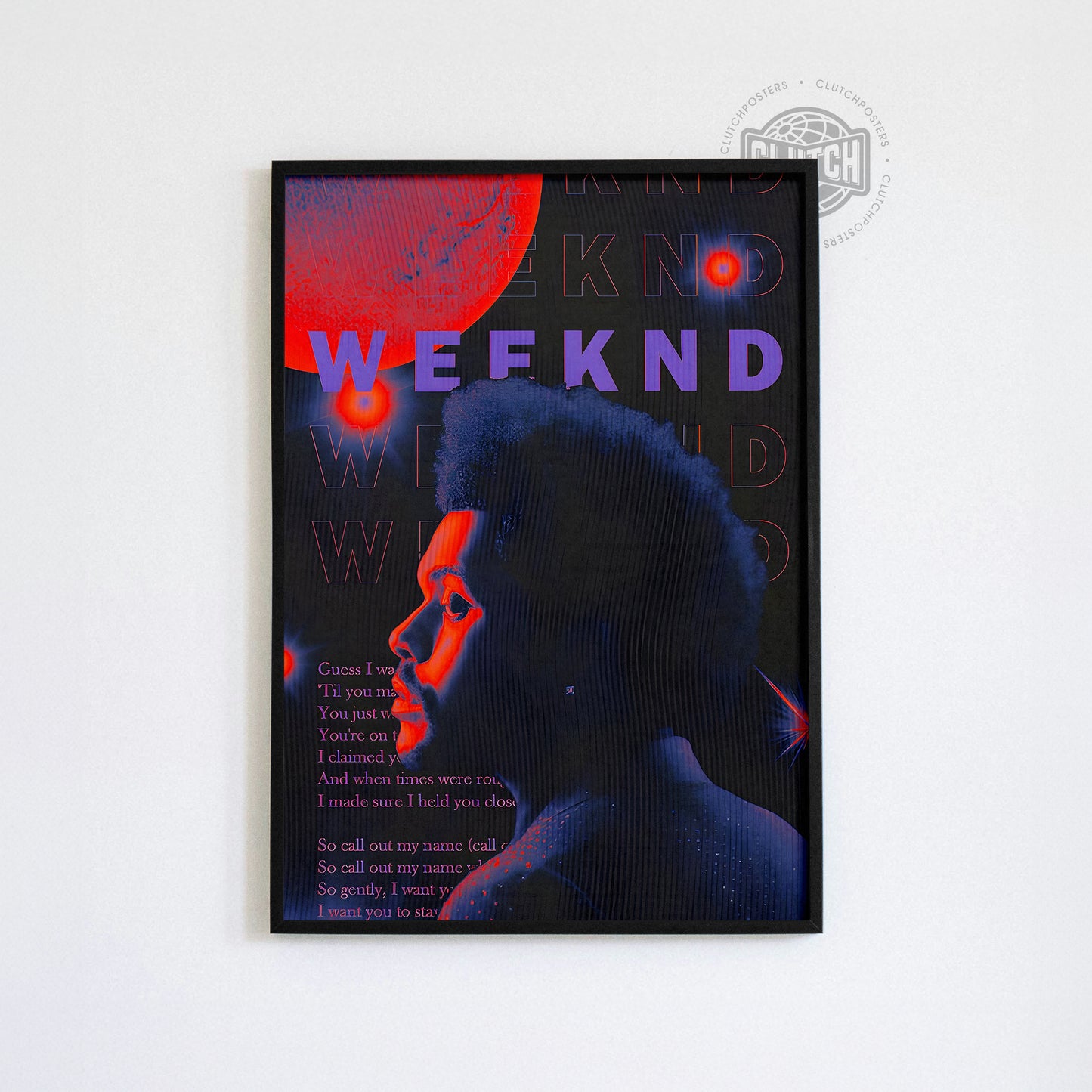 The Weeknd 'Planetary' Poster