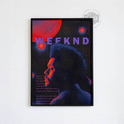 The Weeknd 'Planetary' Poster