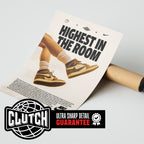 Highest In The Room Jordans Poster