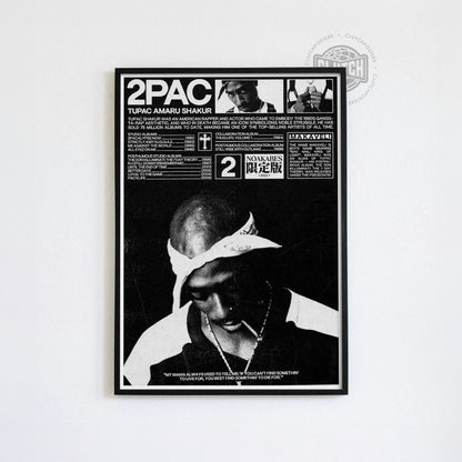 2PAC History Poster