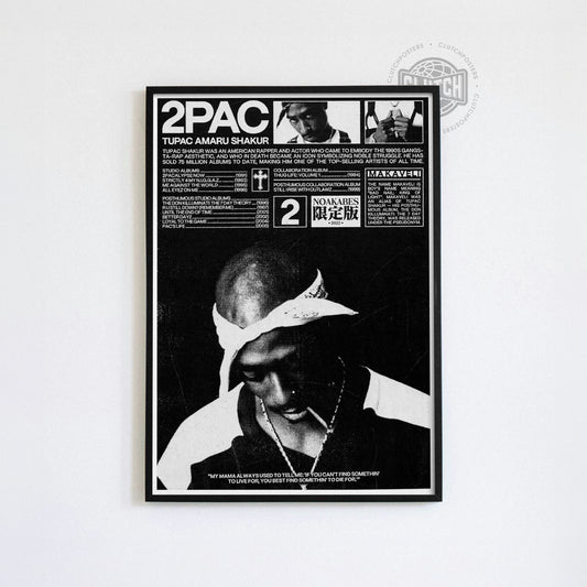2PAC History Poster