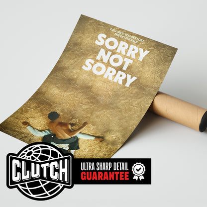 Tyler The Creator 'Sorry Not Sorry' Poster