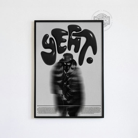 Yeat 'Blurred' Poster