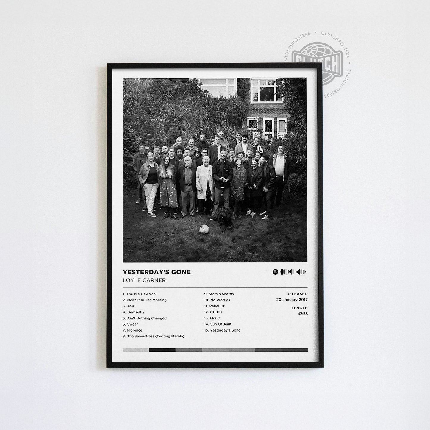 Loyle Carner 'Yesterday's Gone' Album Poster