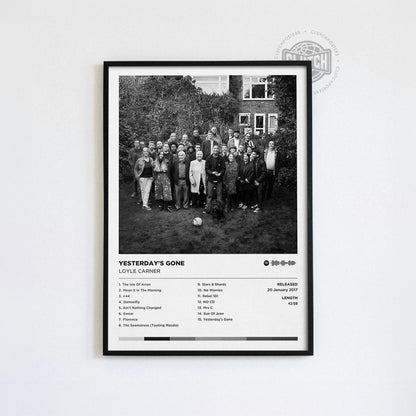 Loyle Carner 'Yesterday's Gone' Album Poster