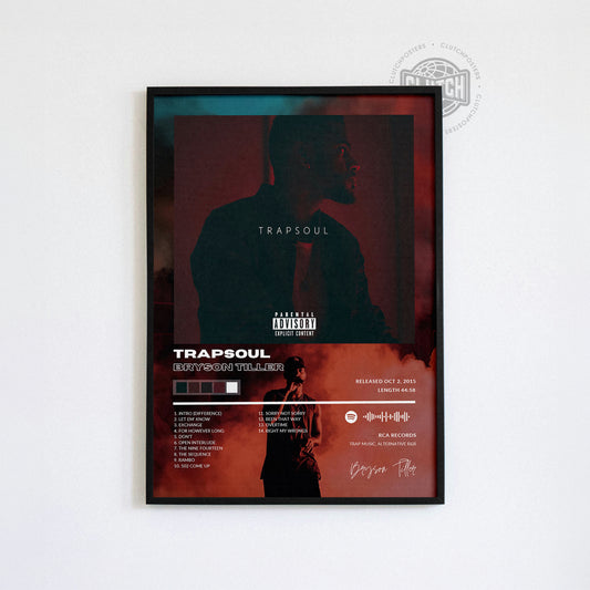 Bryson Tiller 'Trapsoul' Album Poster