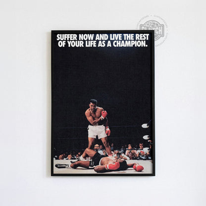 Muhammad Ali 'Suffer' Poster