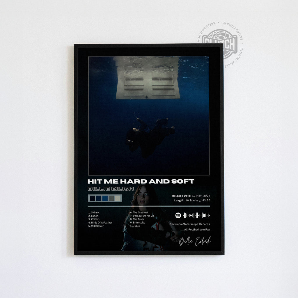 Billie Eilish 'Hit Me Hard And Soft' Album Poster