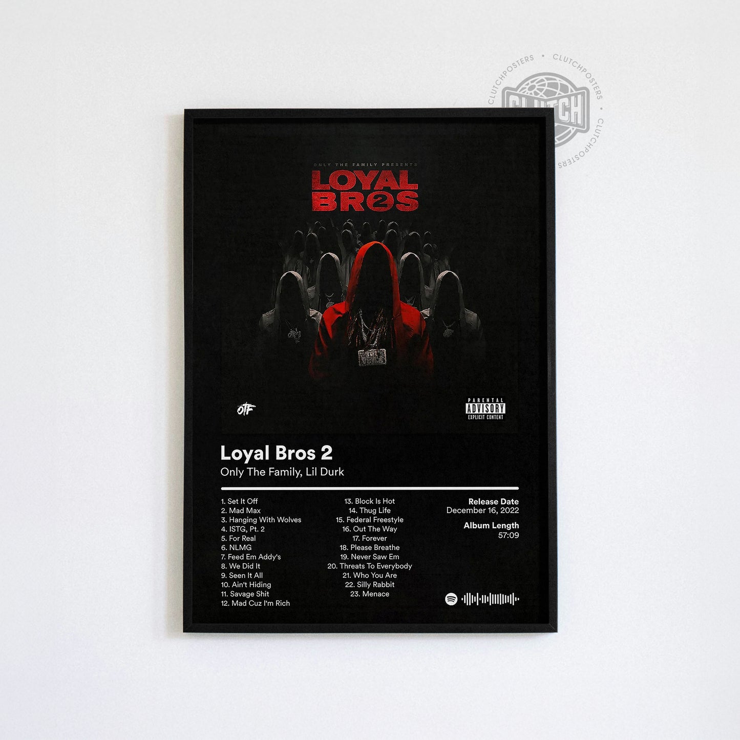 Lil Durk 'Loyal Bros 2' Album Poster