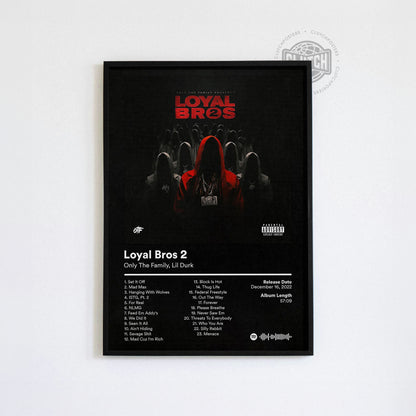 Lil Durk 'Loyal Bros 2' Album Poster