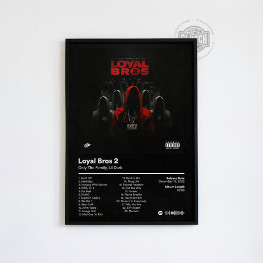 Lil Durk 'Loyal Bros 2' Album Poster
