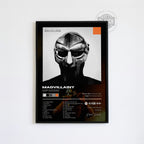 MF DOOM 'Madvillainy' Album Poster