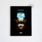 Burna Boy 'Outside' Poster