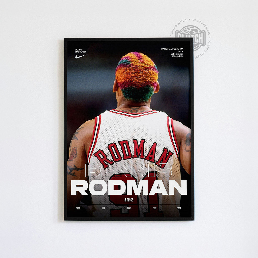Dennis Rodman Poster