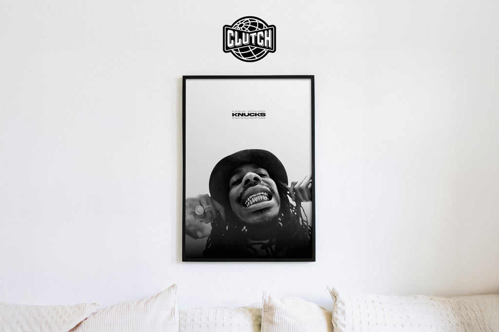 Knucks B&W Poster