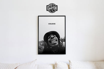 Knucks B&W Poster