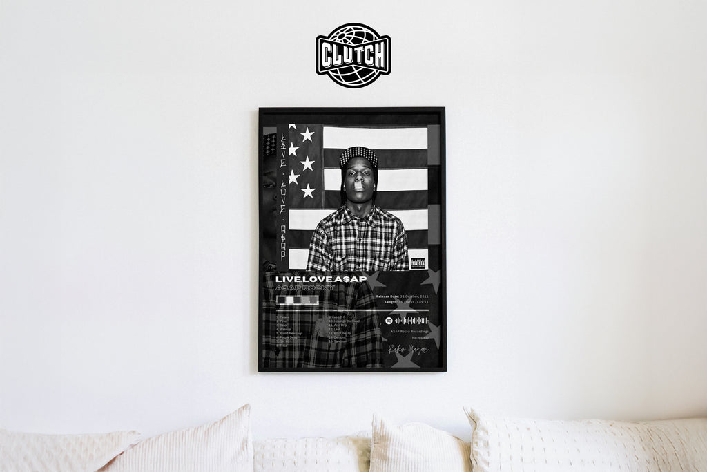 Asap Rocky 'Live Love A$ap' Album Poster