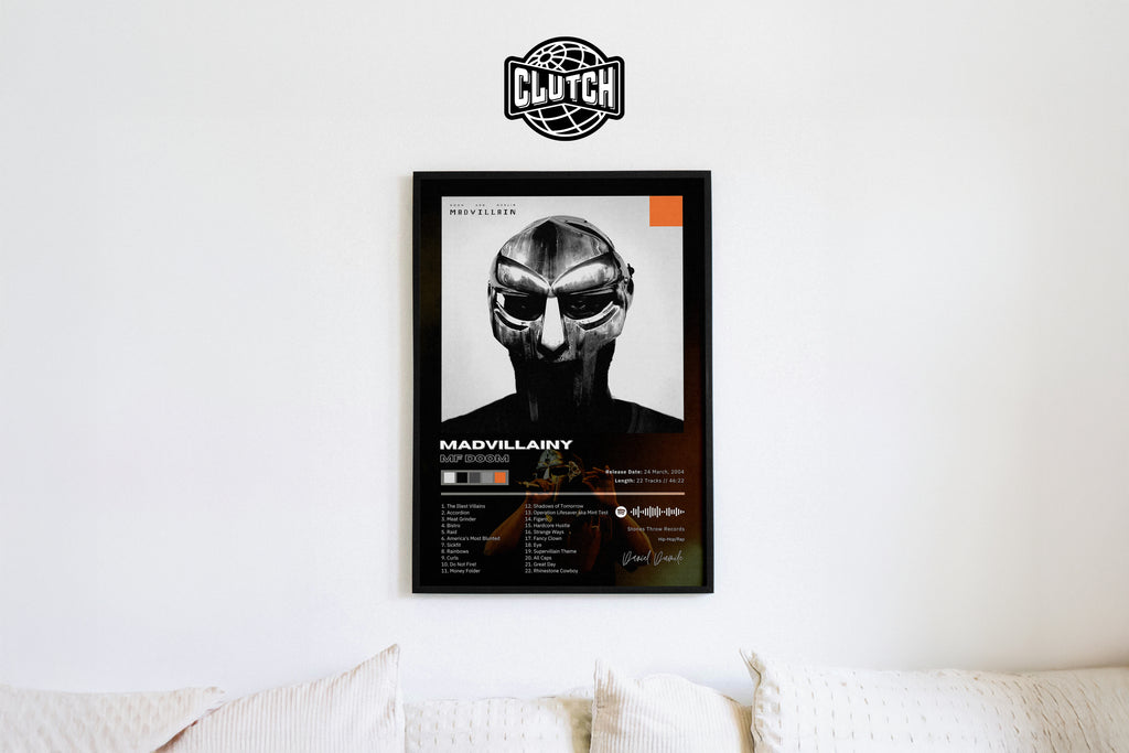 MF DOOM 'Madvillainy' Album Poster