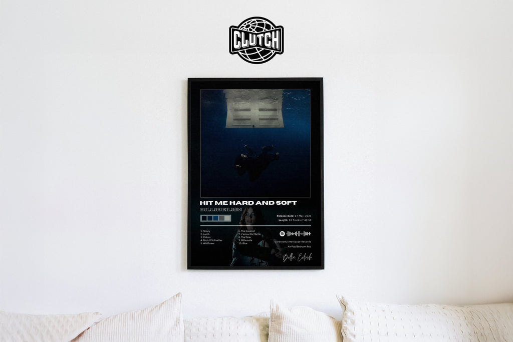 Billie Eilish 'Hit Me Hard And Soft' Album Poster
