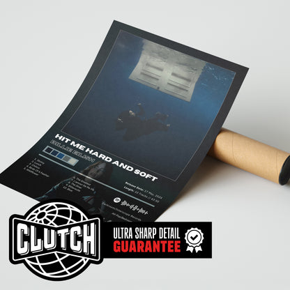 Billie Eilish 'Hit Me Hard And Soft' Album Poster