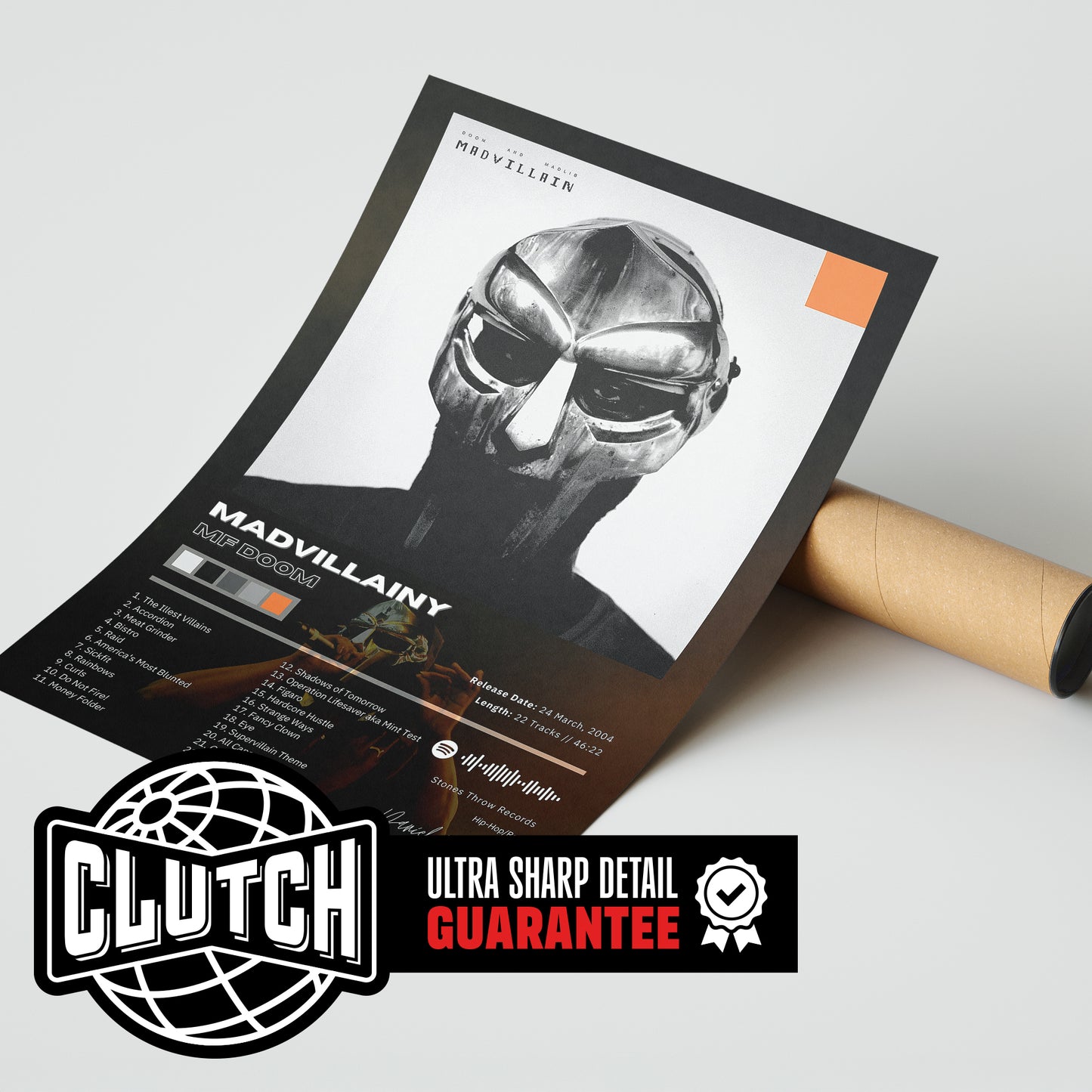 MF DOOM 'Madvillainy' Album Poster