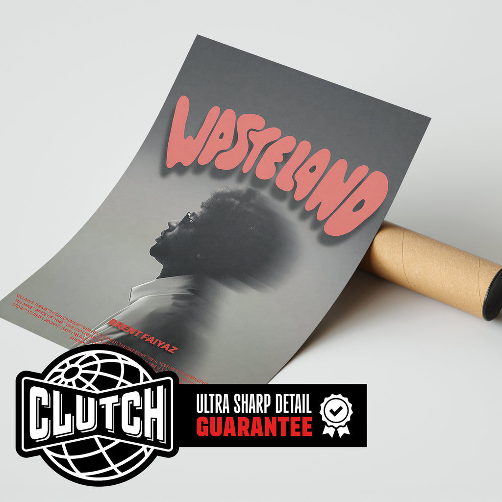 Brent Faiyaz 'Wasteland' Focus Poster