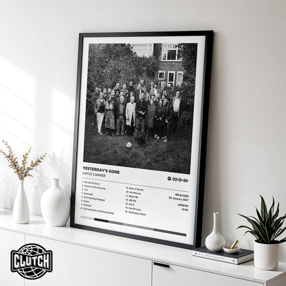 Loyle Carner 'Yesterday's Gone' Album Poster