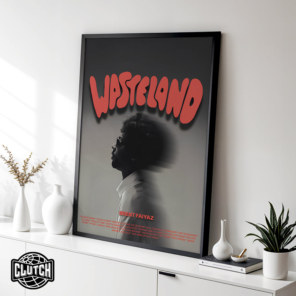 Brent Faiyaz 'Wasteland' Focus Poster