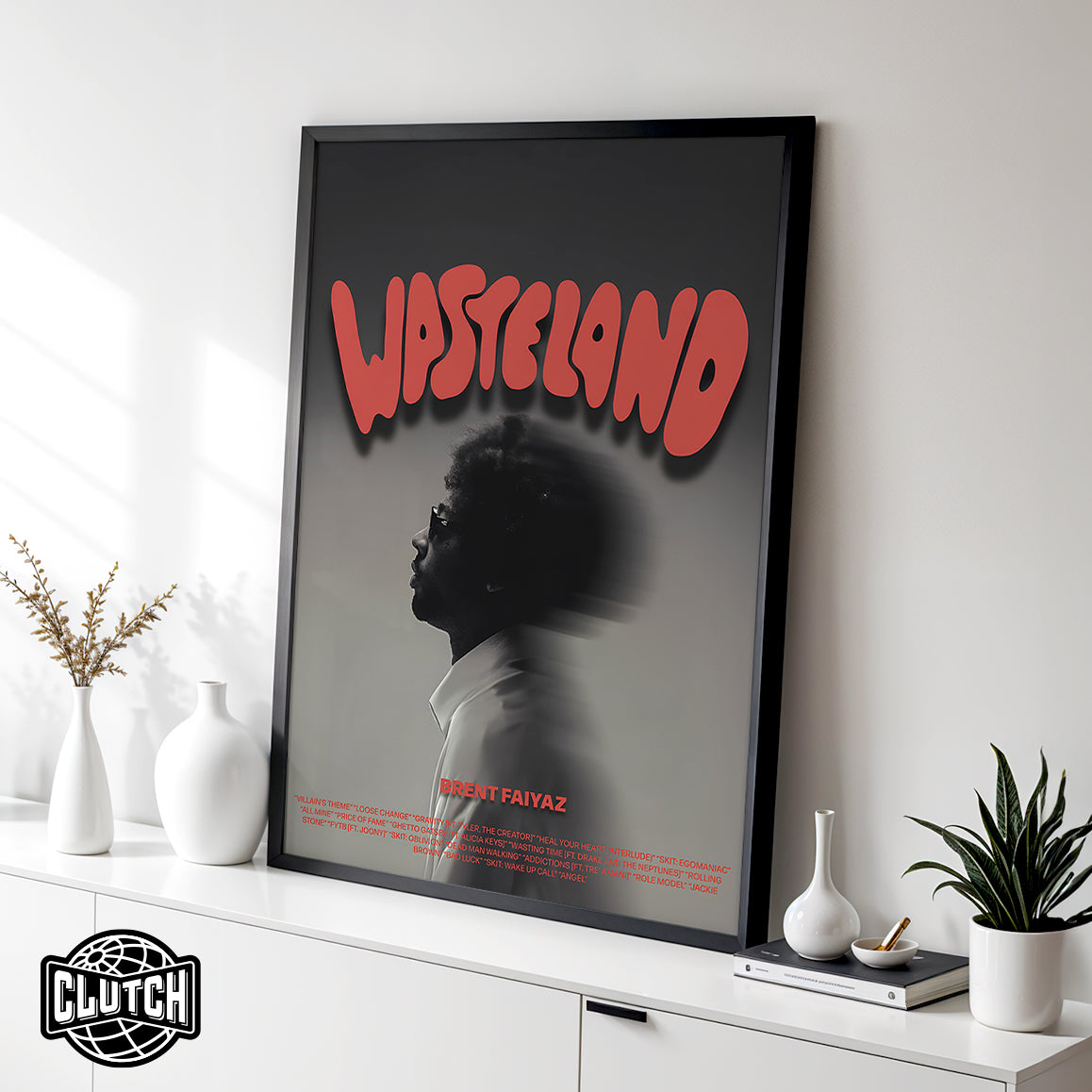 Brent Faiyaz 'Wasteland' Focus Poster