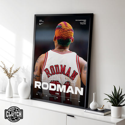 Dennis Rodman Poster