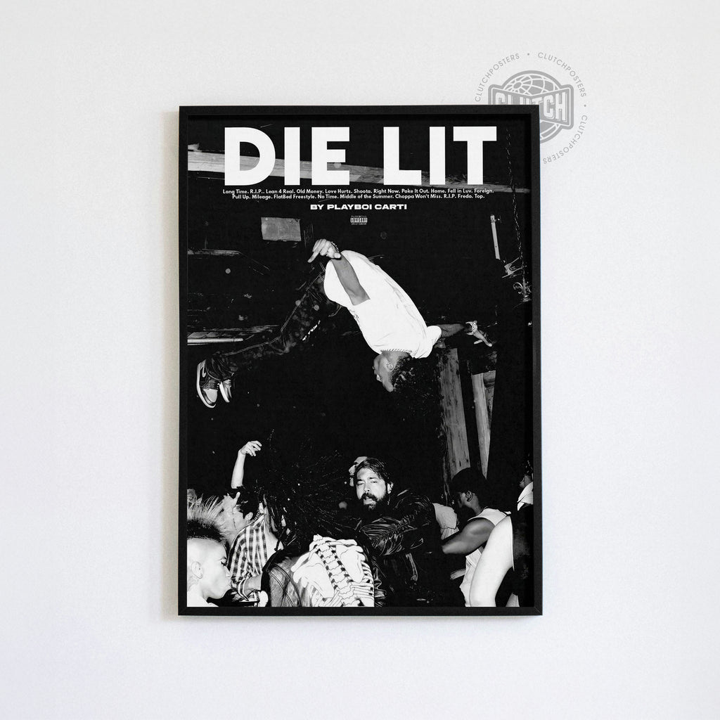 Playboi Carti 'Die Lit' Poster
