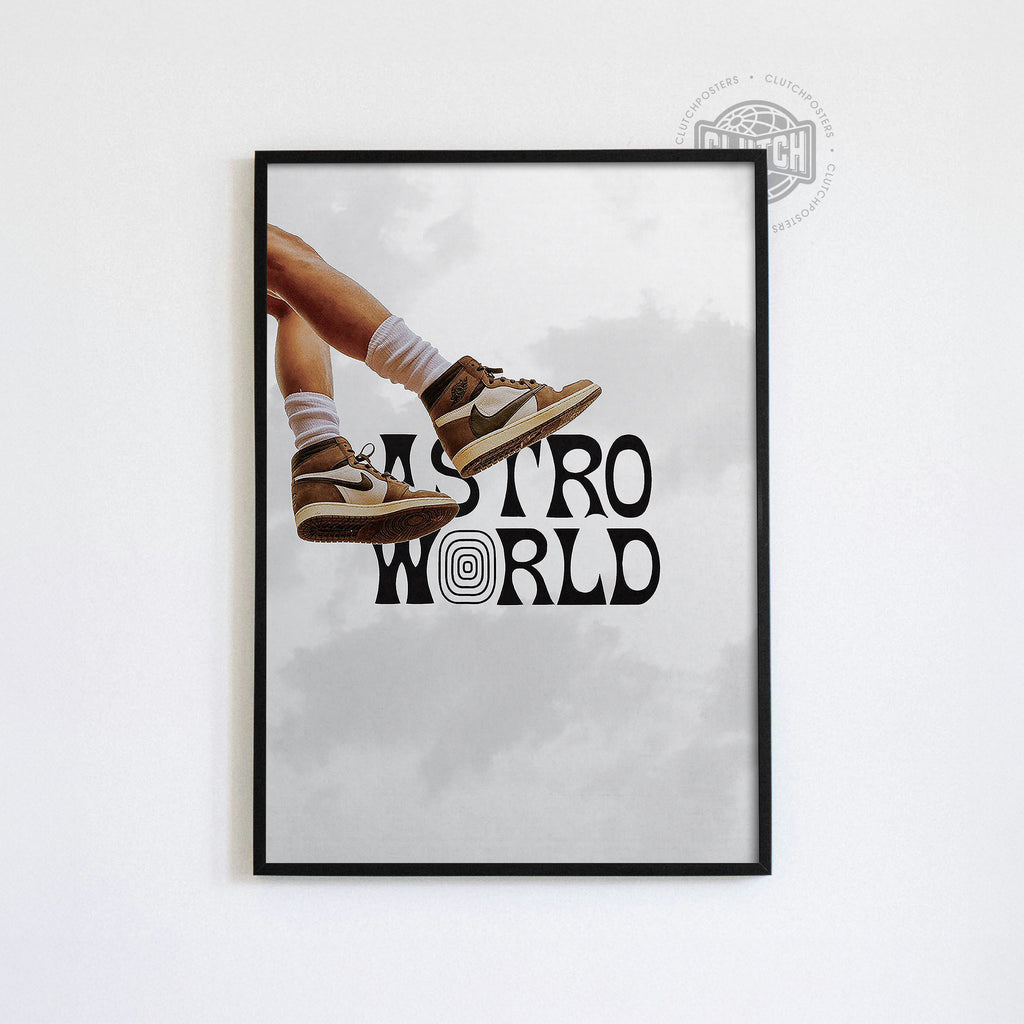 Travis Scott 'AstroWorld Sneaker' Poster