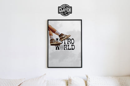 Travis Scott 'AstroWorld Sneaker' Poster