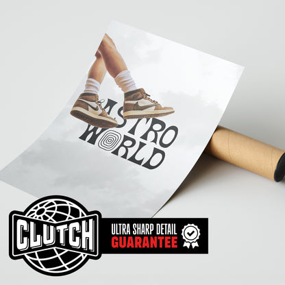 Travis Scott 'AstroWorld Sneaker' Poster
