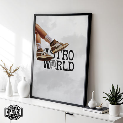 Travis Scott 'AstroWorld Sneaker' Poster