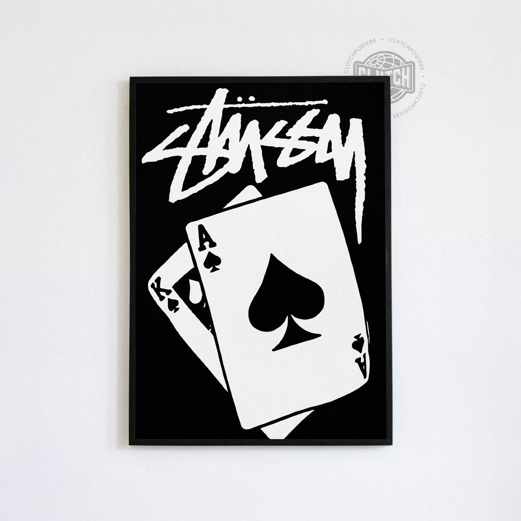 Stussy Ace King Poster