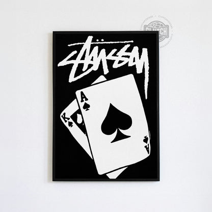 Stussy Ace King Poster