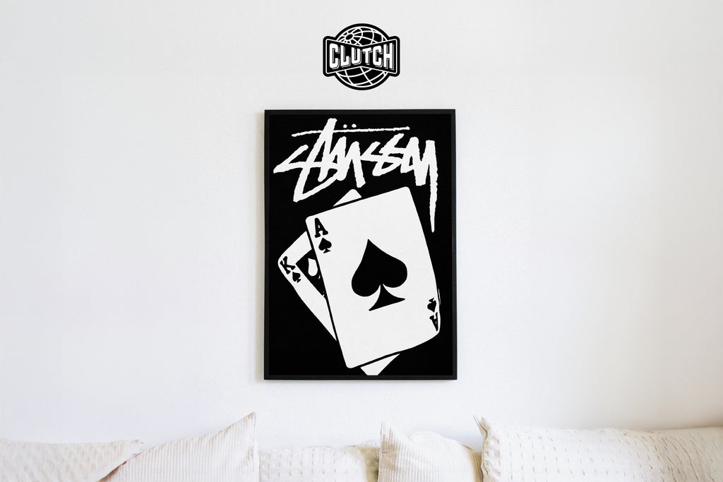 Stussy Ace King Poster