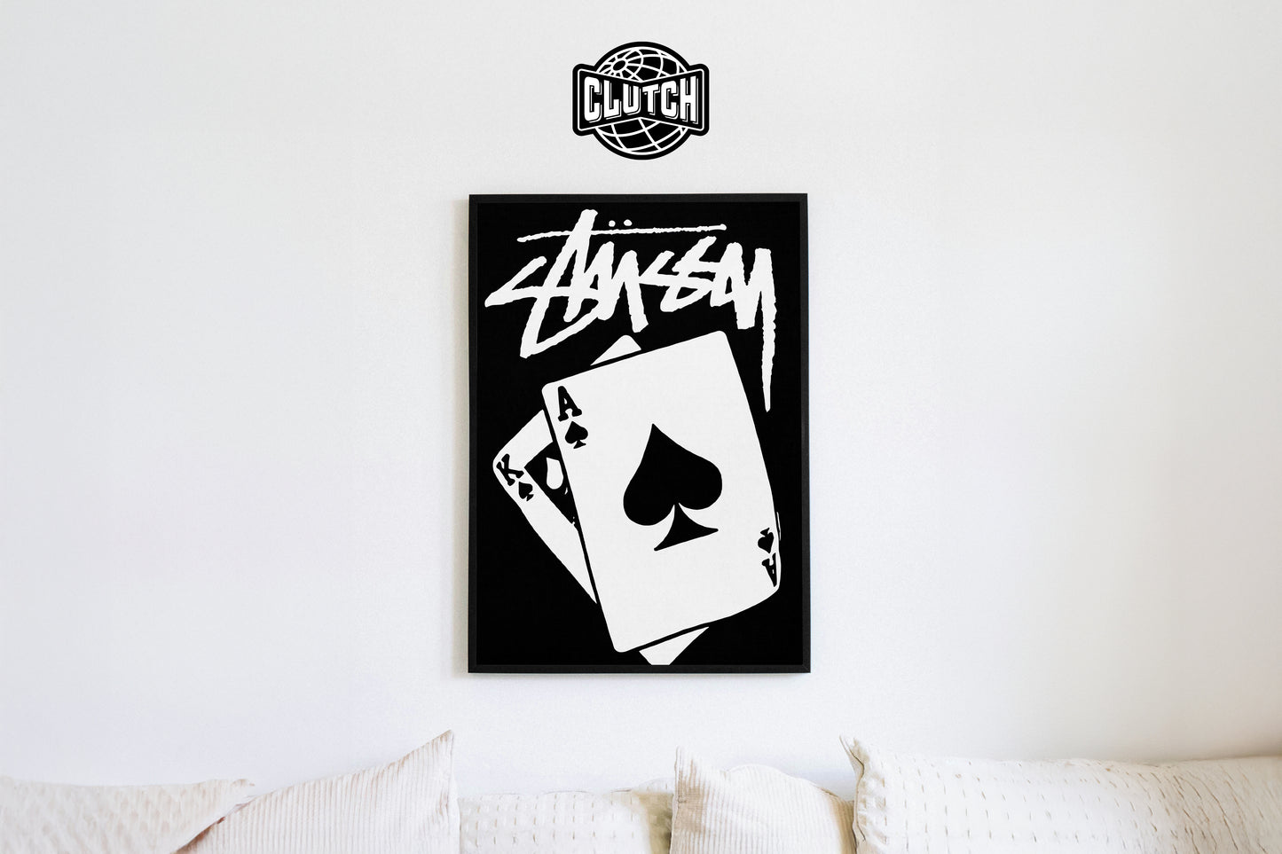 Stussy Ace King Poster