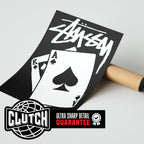Stussy Ace King Poster