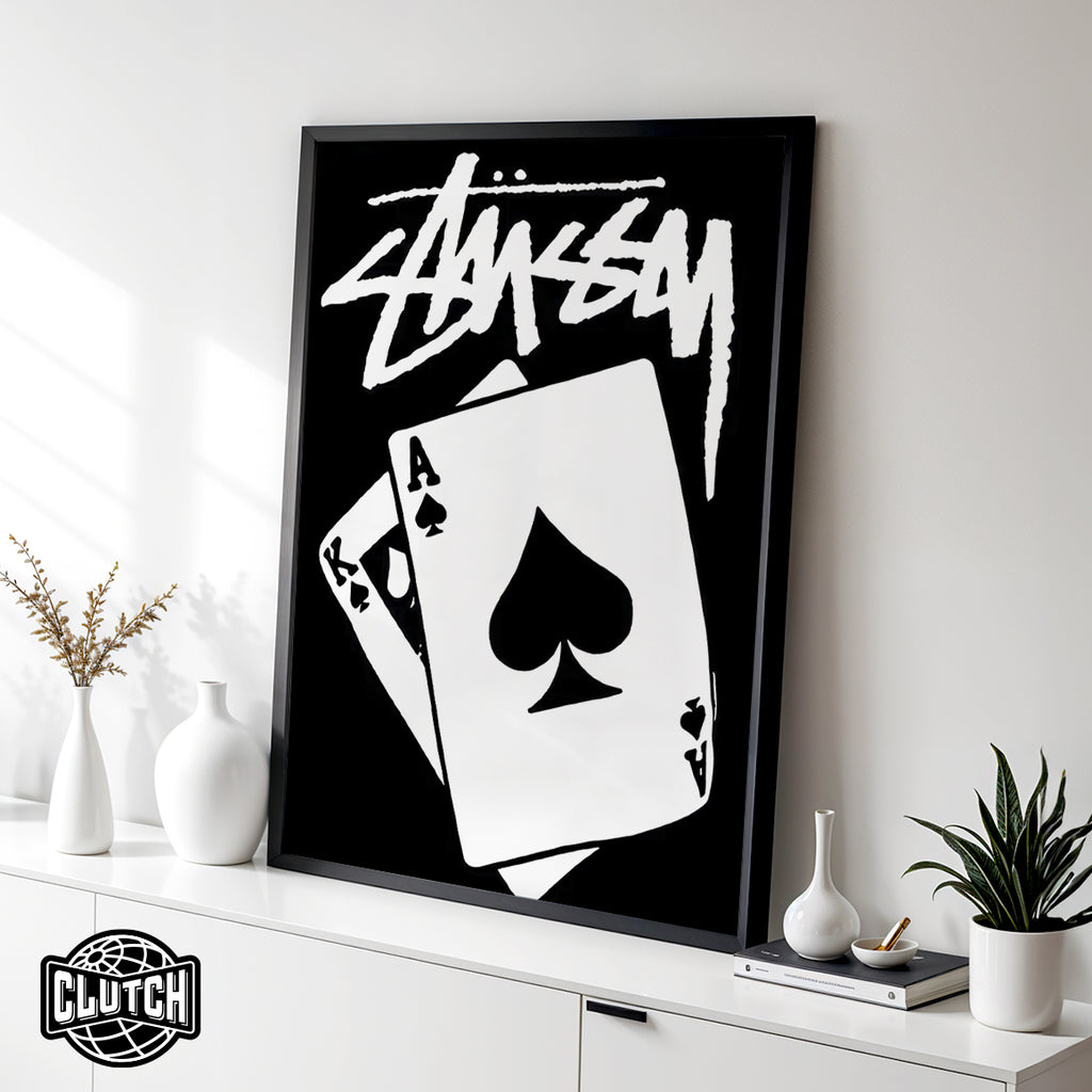 Stussy Ace King Poster