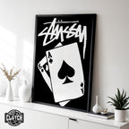 Stussy Ace King Poster