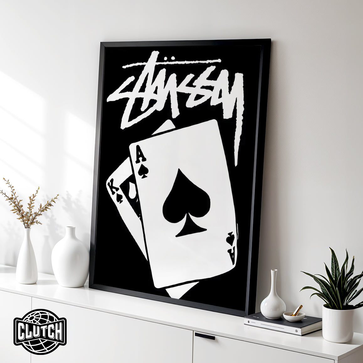 Stussy Ace King Poster