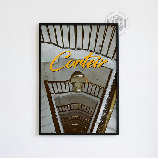 Corteiz Yellow Vintage Poster