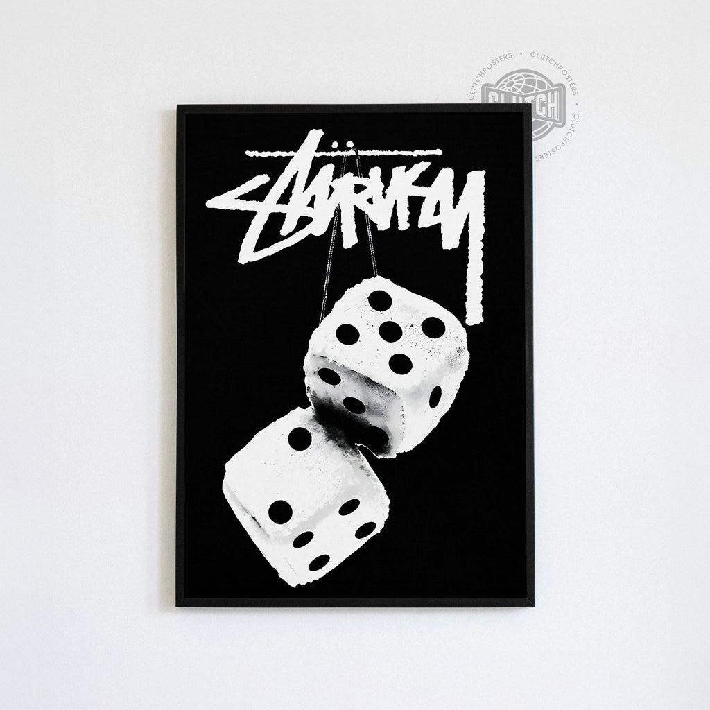 Stussy Dice Poster