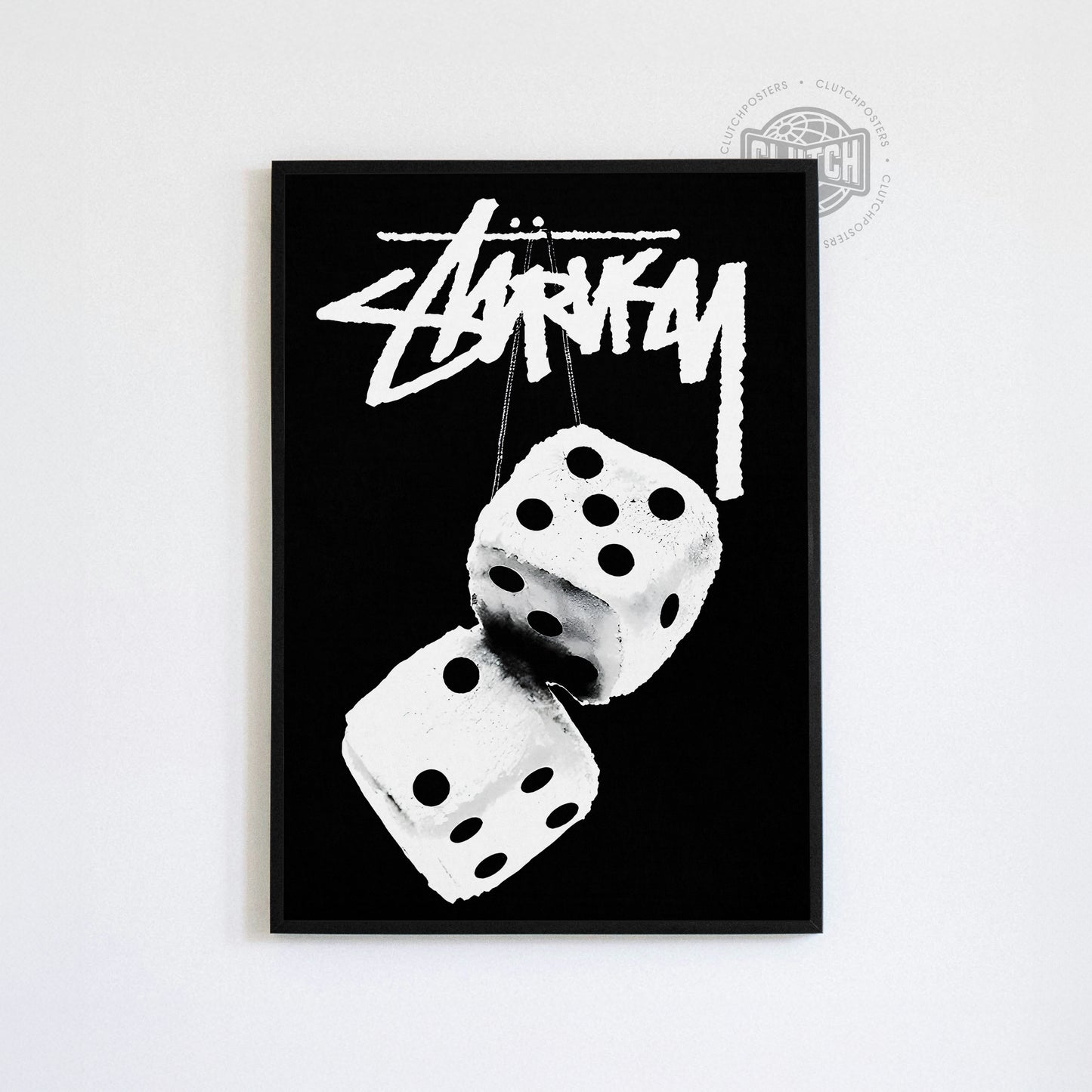 Stussy Dice Poster