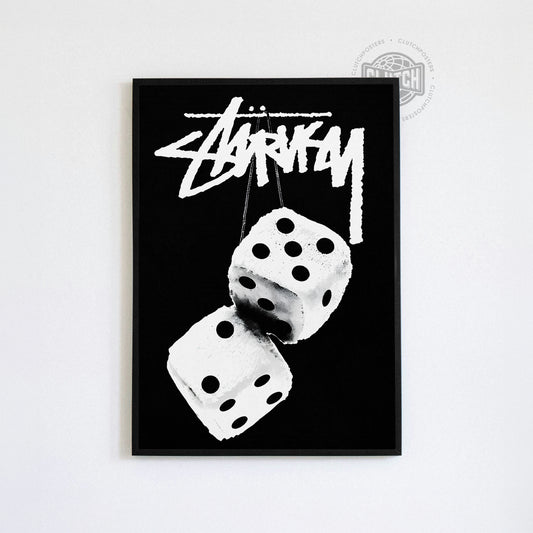 Stussy Dice Poster