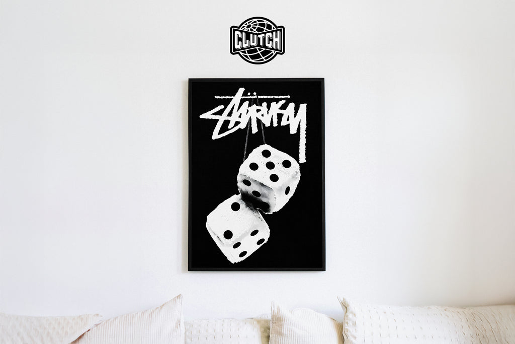 Stussy Dice Poster