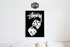 Stussy Dice Poster